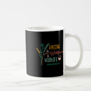 Caneca De Café Criar Flores Selvagens E Vida Selvagem Mãe De Ambo