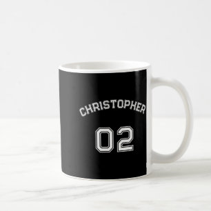 Caneca De Café Criar Nome do Jogador Número da Camisa Masculino M