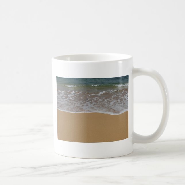Caneca De Café Criar seu próprio tema da praia (Direita)