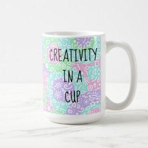 Caneca De Café Criatividade em copa Doodles Coffee Mug