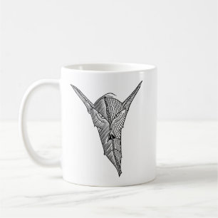 Caneca De Café Criatura Alienigena Maligna – Ilustração Surrealis