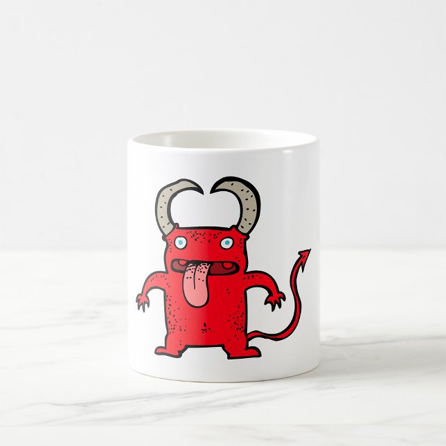 Caneca De Café Criatura do Diabo (Criador carregado)