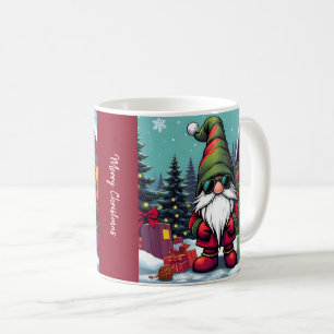 Caneca De Café Criaturas de Natal em Disfarce de Natal