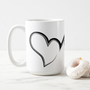 Caneca De Café Críbble Heart Love