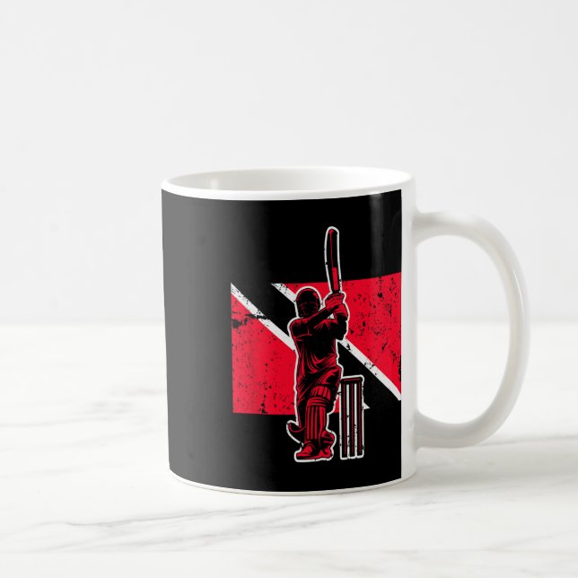 Caneca De Café Cricket de Trinidad e Togo  (Direita)