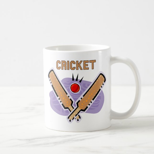 Caneca De Café Cricket Mugs (Direita)