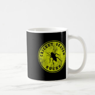 Caneca De Café Cricket Season Sucks Black Field Cricket Invasion 
