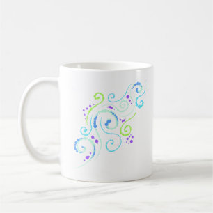 Caneca De Café Crie! Design suavemente feminino
