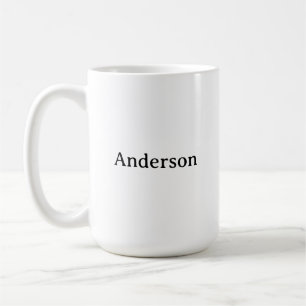 Caneca De Café Crie o seu próprio clássico de 15 oz