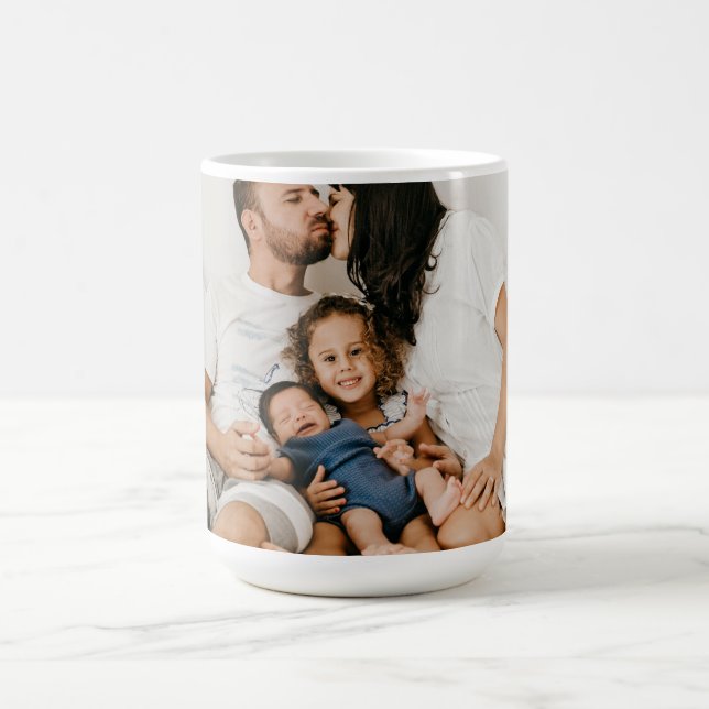 Caneca De Café Crie Personalizada A Foto Personalizada Da Sua Pró (Centro)