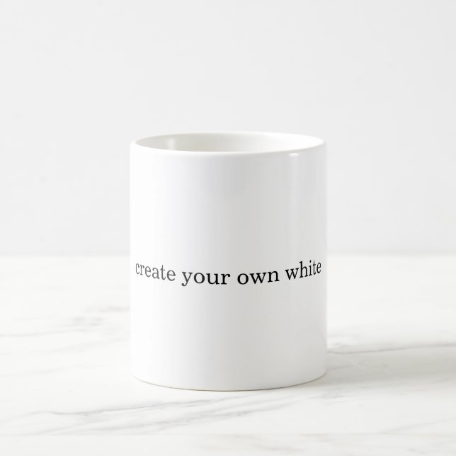 Caneca De Café crie seu próprio branco  (Centro)