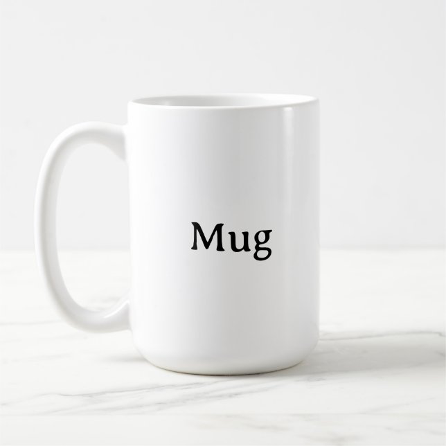 Caneca De Café Crie Seu Próprio Clássico 15 oz  (Esquerda)