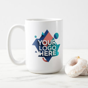 Caneca De Café Crie seu próprio clássico de 15oz