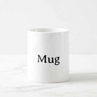 Caneca De Café Crie seu próprio clássico personalizado simples