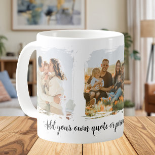 Caneca De Café Crie Seu Próprio Conjunto de 3 Fotos