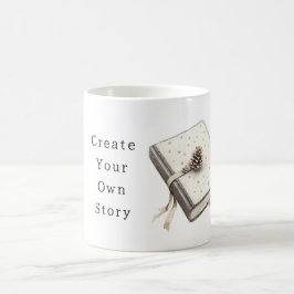 Caneca De Café Crie Seu Próprio Diário de Pinhas de História