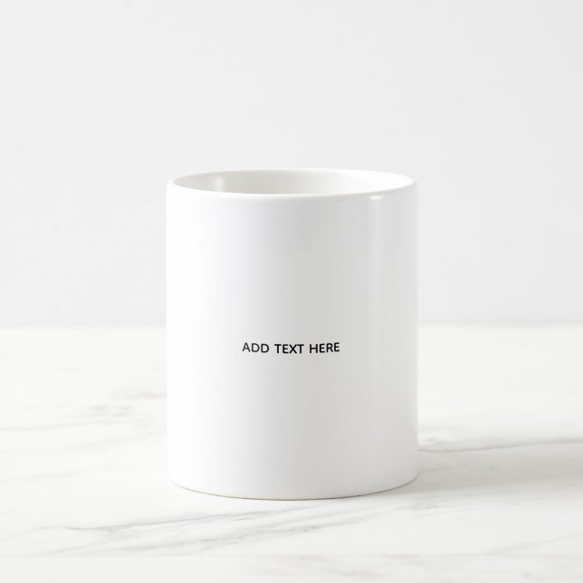 Caneca De Café Crie Seu Próprio Floral  (Centro)