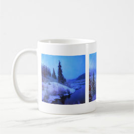 Caneca De Café Crie Seu Próprio Foto Tríptico