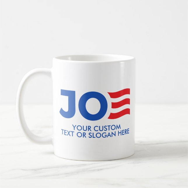 Caneca De Café Crie seu próprio Joe Biden 2024 (Esquerda)