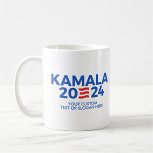 Caneca De Café Crie Seu Próprio Kamala Harris 2024 Sti Retangular