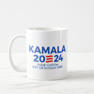 Caneca De Café Crie Seu Próprio Kamala Harris 2024 Sti Retangular