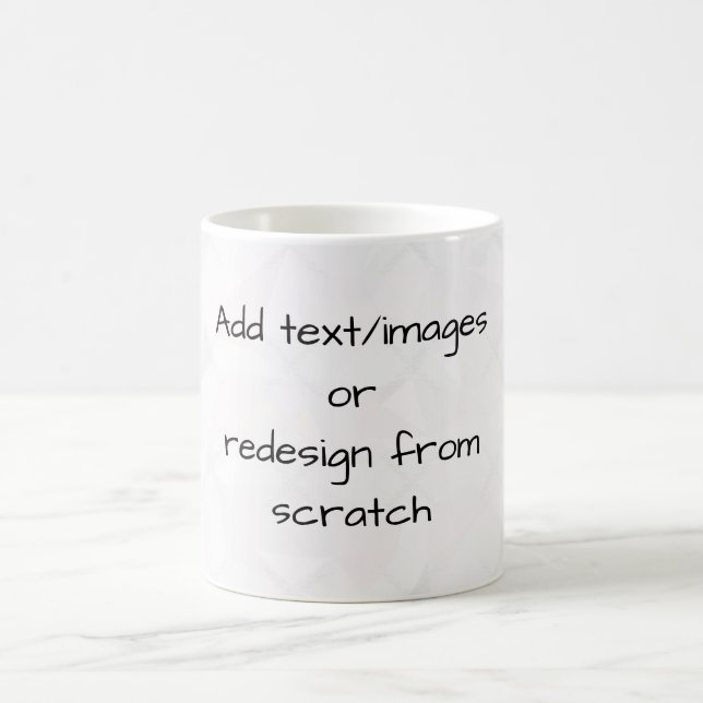 Caneca De Café Crie seu próprio personalizado (Centro)