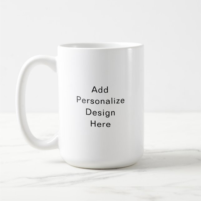 Caneca De Café crie seu próprio personalizado (Esquerda)