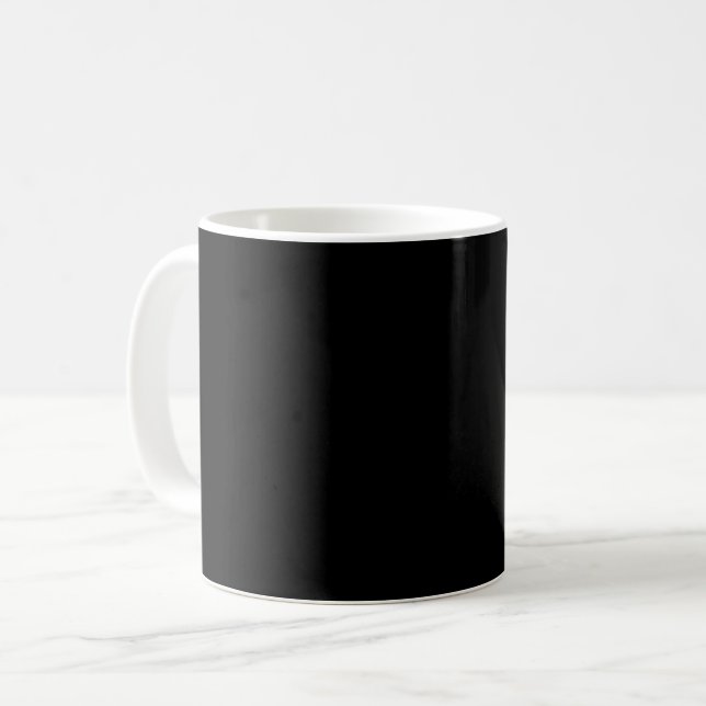 Caneca De Café Crie seu próprio Vazio - personalizável (Frente Esquerda)