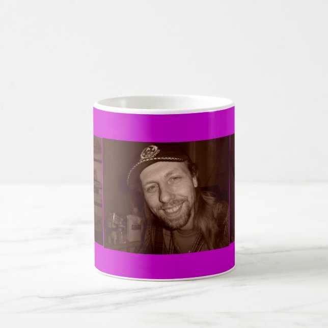Caneca De Café Crie seus próprios Modelos personalizados de fotos (Centro)