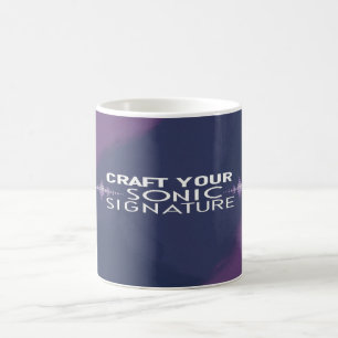 Caneca De Café Crie Sua Assinatura Sonora opção 2