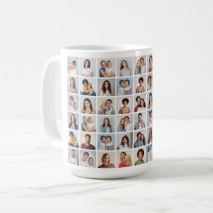 Caneca De Café Crie Sua Própria Colagem De Fotos 54