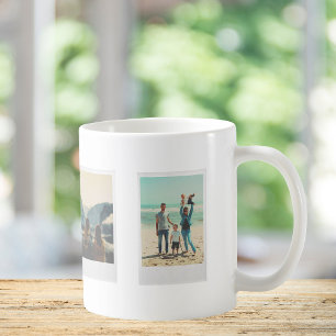 Caneca De Café Crie sua própria colagem de fotos de filmes instan