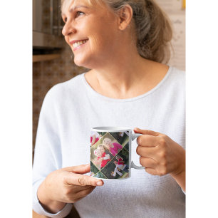 Caneca De Café Crie sua própria Colagem de Fotos Personalizada 5