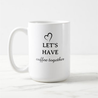 Caneca De Café Crie Sua Própria Promoção de Marca Simples