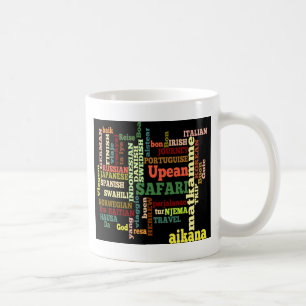Caneca De Café Crie Sua Própria Viagem Italiana Irlandesa Japones