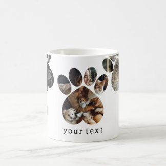 Caneca De Café Crie Sua Trendência Personalizada De Cães De Gato 
