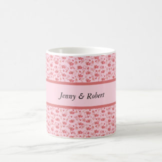 Caneca De Café Crie suas próprias pinkvalentines Romântica Rendez