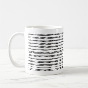 Caneca De Café Crie uma Mensagem Oculta Moderna e Tendência Incom