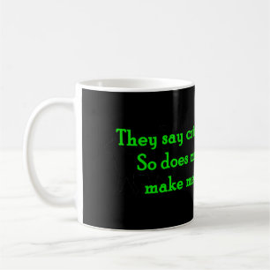 Caneca De Café Crime não paga