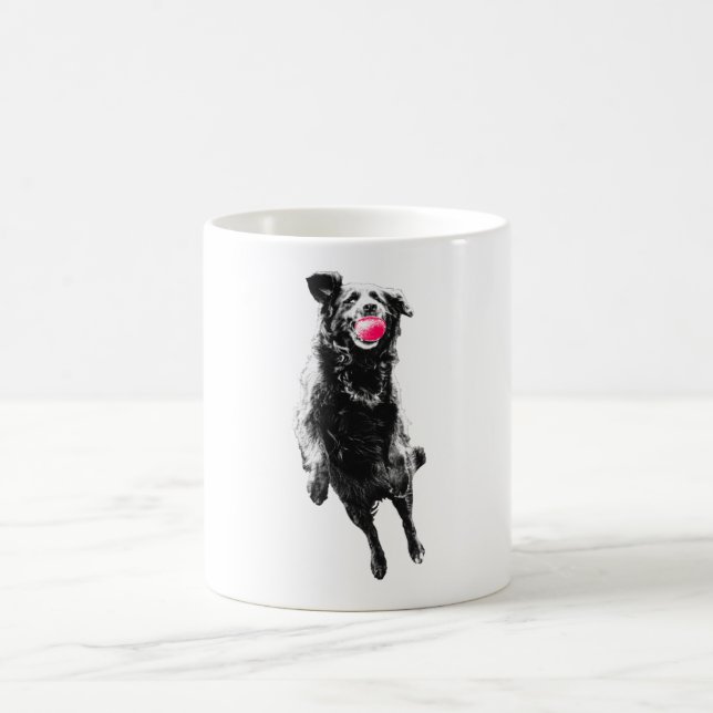 Caneca De Café Crimson captura em voo (Centro)