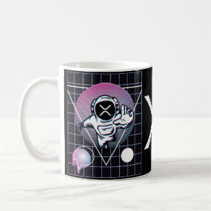 Caneca De Café Criptomoeda XRP - Astronauta XRP