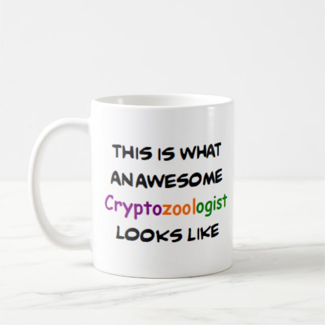 Caneca De Café criptozoólogo, incrível (Esquerda)