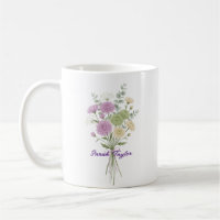 Crisântemo Personalizado Flor de Nascimento Person