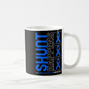 Caneca De Café Crise de Consciência Acontece Neurotrofia Azul da 