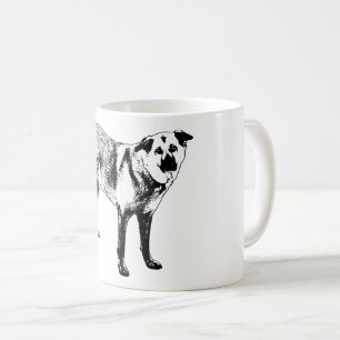 Caneca De Café crista brilhante calma, mistura tibetana