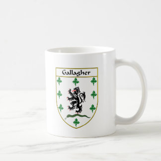 Caneca De Café Crista da brasão/família de Gallagher