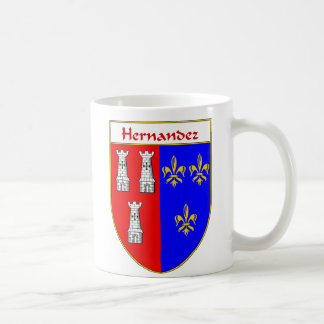 Caneca De Café Crista da brasão/família de Hernández