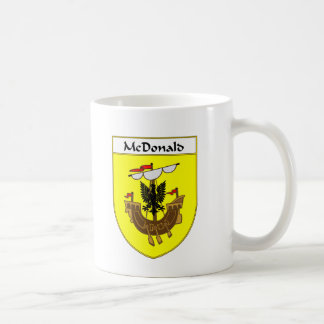 Caneca De Café Crista da brasão/família de McDonald