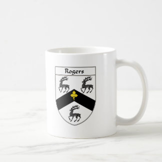 Caneca De Café Crista da brasão/família de Rogers