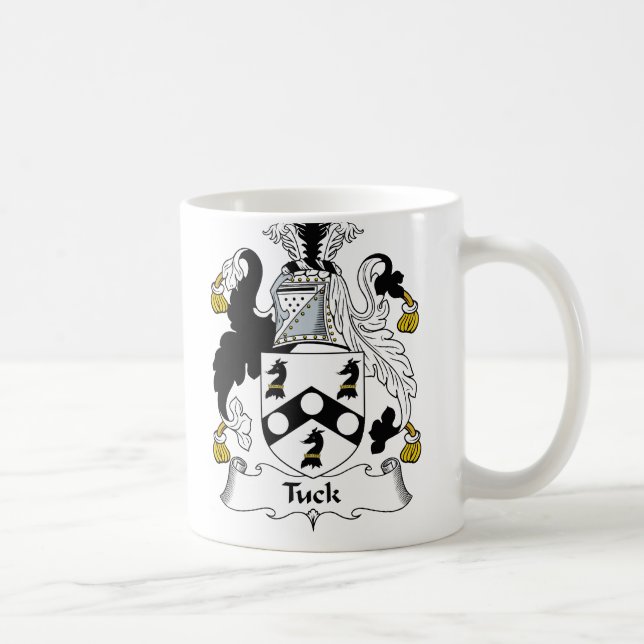 Caneca De Café Crista da família da dobra (Direita)